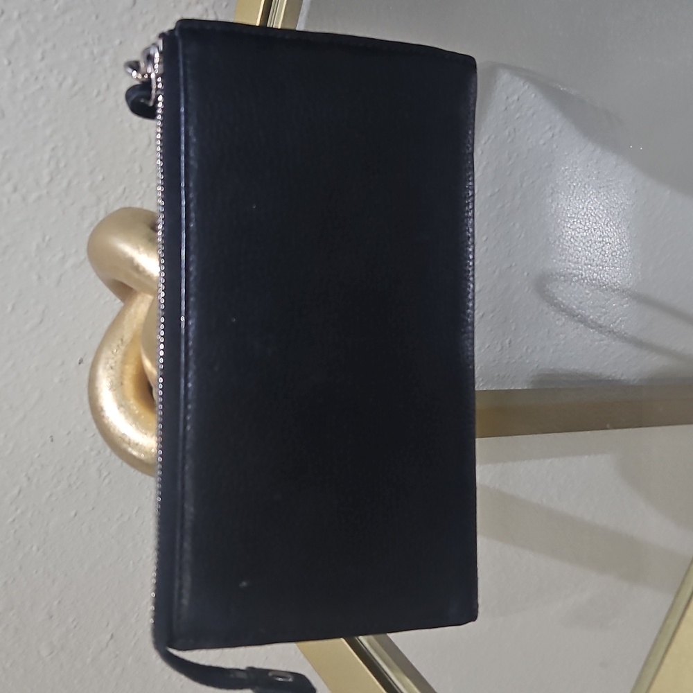 Coach Black Leather Wristlet - Picture 2 of 5